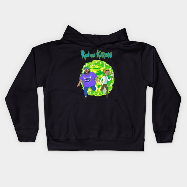 TBGWT Portal Kids Hoodie by The Black Guy Who Tips Podcast